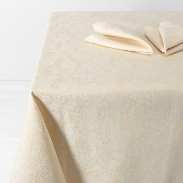 FLORA Tovaglia crema - immagine 3