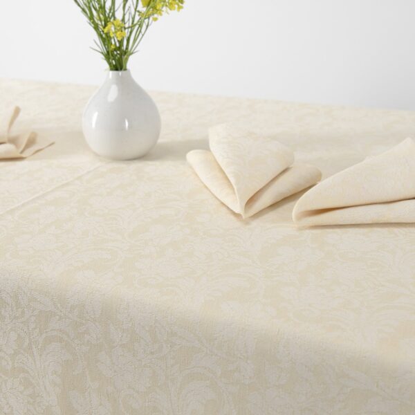 FLORA Tovaglia crema - immagine 4