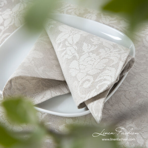 FLORA Tovagliolo beige - immagine 3