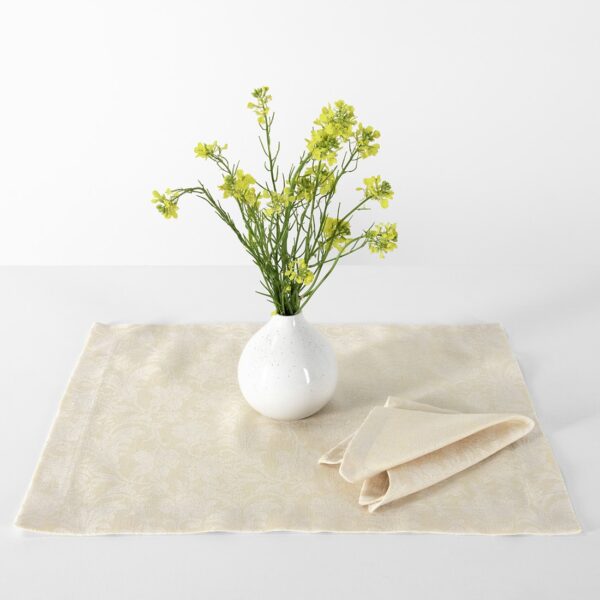 FLORA Tovaglietta crema