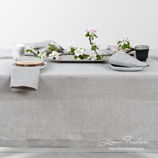 TANGO Tovaglia grigio chiaro - immagine 2