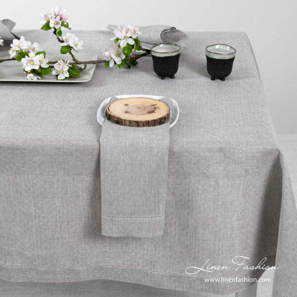 TANGO Tovaglia grigio chiaro - immagine 3