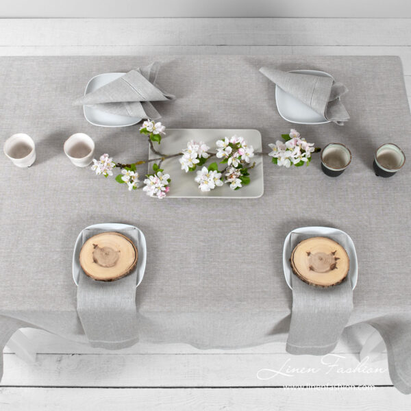 TANGO Tovaglia grigio chiaro - immagine 7