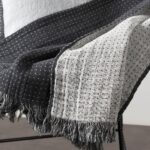 MEGA Plaid grigio scuro