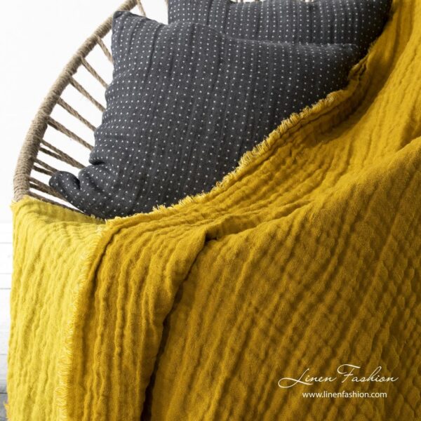 PLAZA Plaid giallo - immagine 2