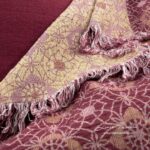 FLORE Plaid rosso