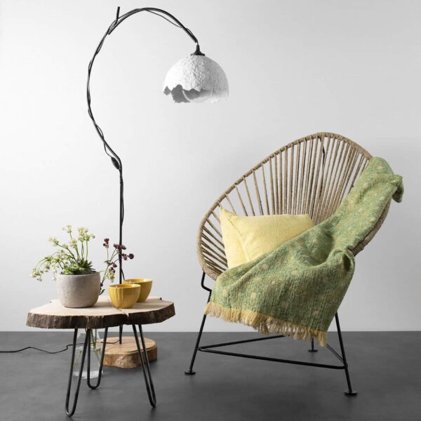 FLORE Plaid verde