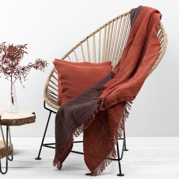 TERRA Plaid rosso