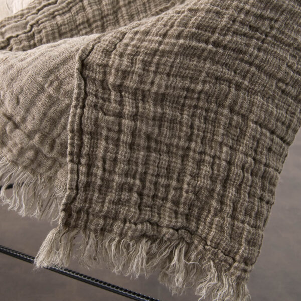 RUDI Plaid marrone - immagine 4
