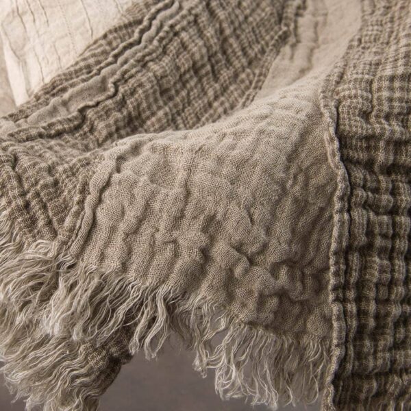 RUDI Plaid marrone - immagine 3