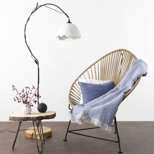 BIZA Plaid blu chiaro