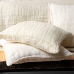 FONDA Copriletto bianco crema