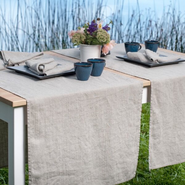 GAMMA Runner da tavola lino naturale