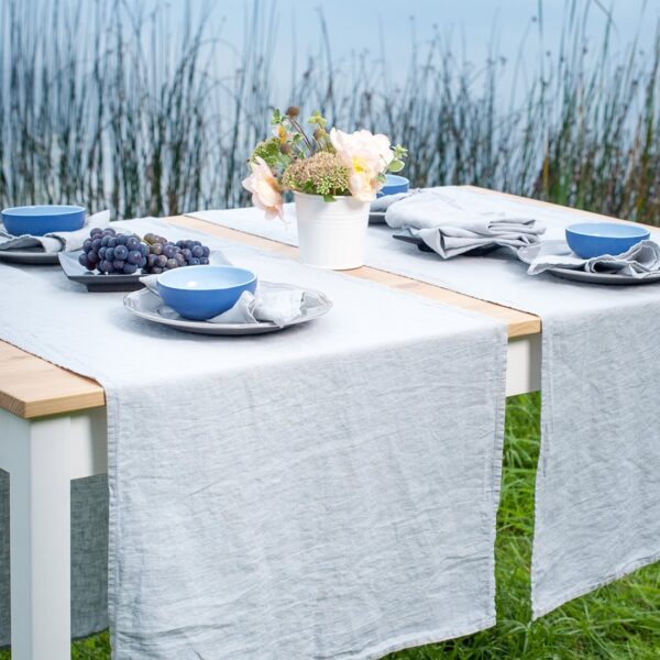 GAMMA Runner da tavola grigio chiaro