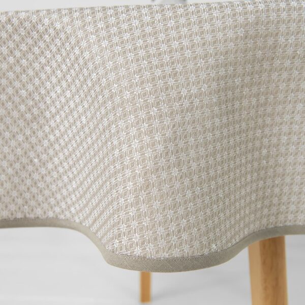 TONY Tovaglia rotonda/ovale beige - immagine 5