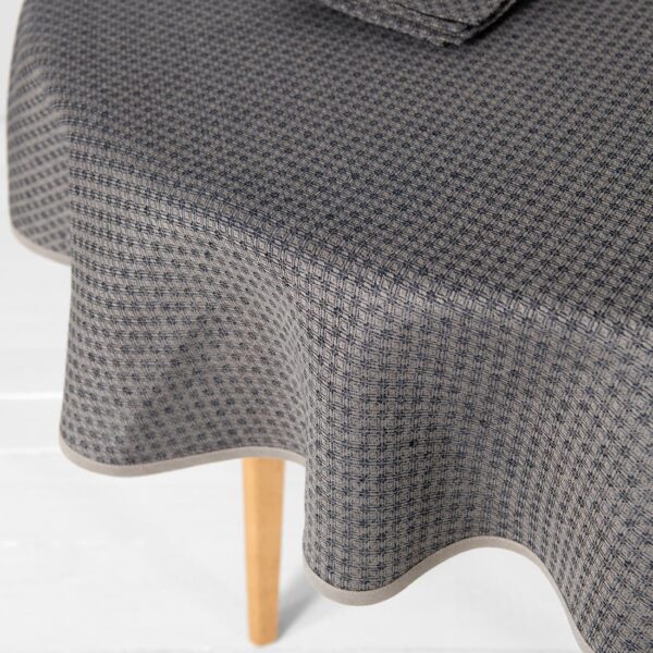 TONY Tovaglia rotonda/ovale blu - immagine 3