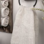 PURO Asciugamano da bagno beige