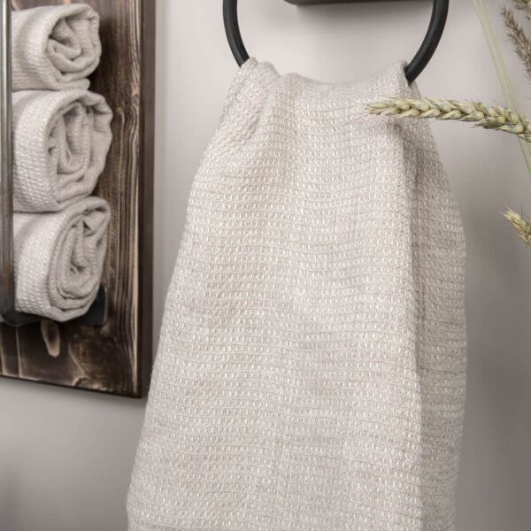 PURO Asciugamano da bagno beige - immagine 2