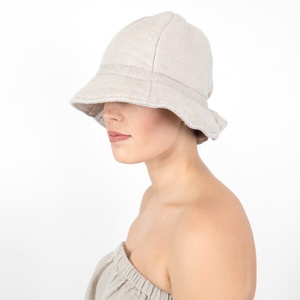 PURO Cappello da sauna beige