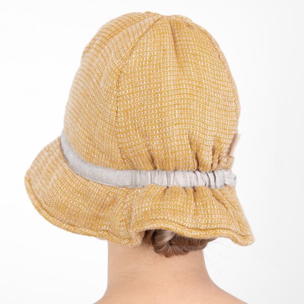 PURO Cappello da sauna giallo - immagine 2