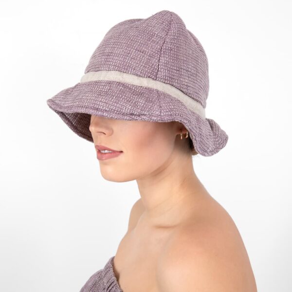 PURO Cappello da sauna viola