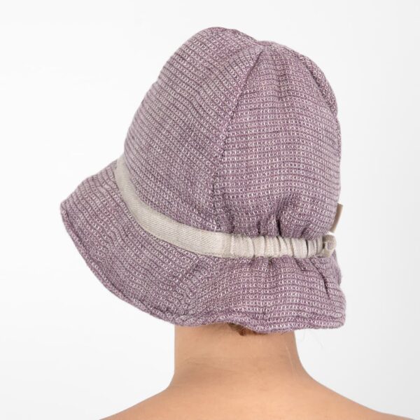 PURO Cappello da sauna viola - immagine 2