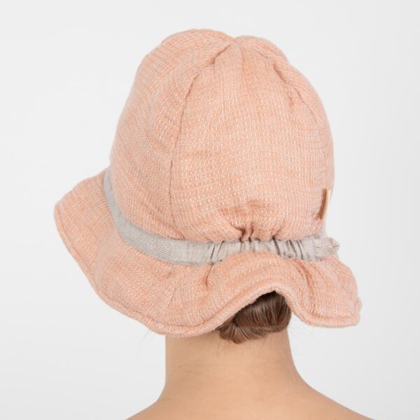 PURO Cappello da sauna marrone polvere - immagine 2