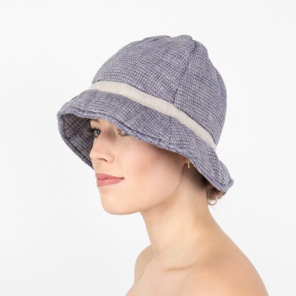 PURO Cappello da sauna blu