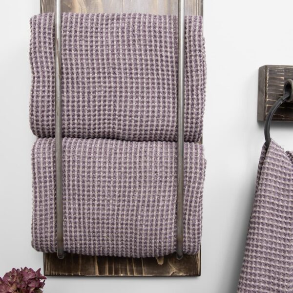 BINGO Asciugamano da bagno grigio viola - immagine 3