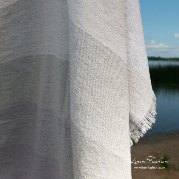 TOSCANA Telo mare grigio - immagine 2