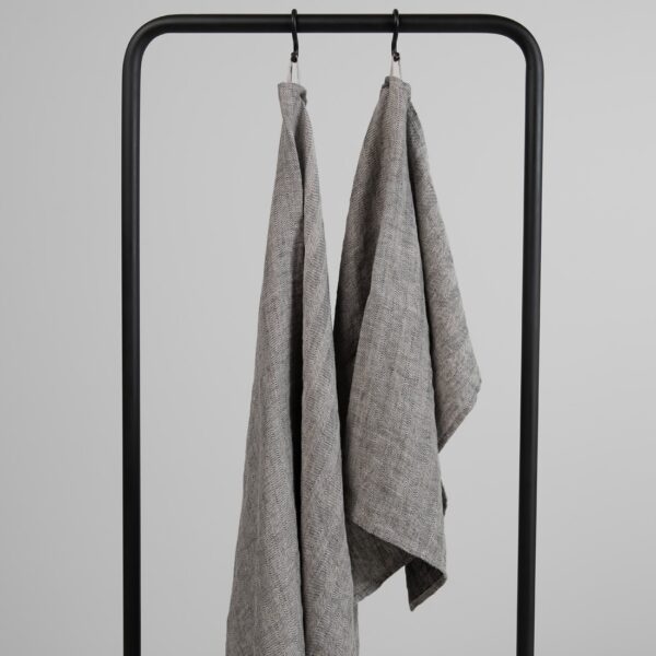 RAY Asciugamano da bagno grigio - immagine 2