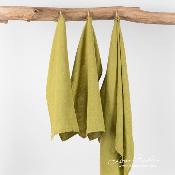FLINT Asciugamano da bagno giallo verde