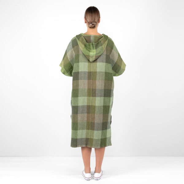 BINGO Poncho verde a quadri - immagine 6