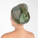 BINGO Asciugamano per capelli verde