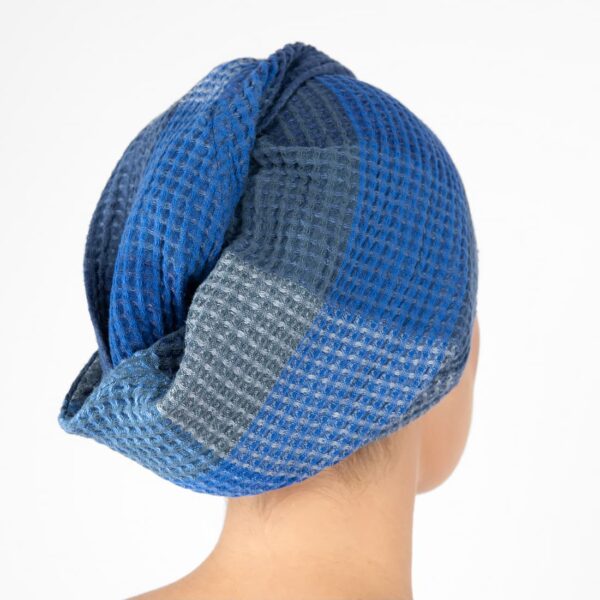 BINGO Asciugamano per capelli blu - immagine 2