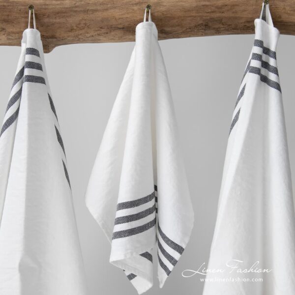TRIO Asciugamano da bagno bianco - immagine 2