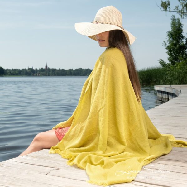 VENEZIA Telo mare giallo - immagine 5