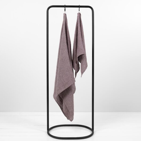PURO Asciugamano da bagno viola