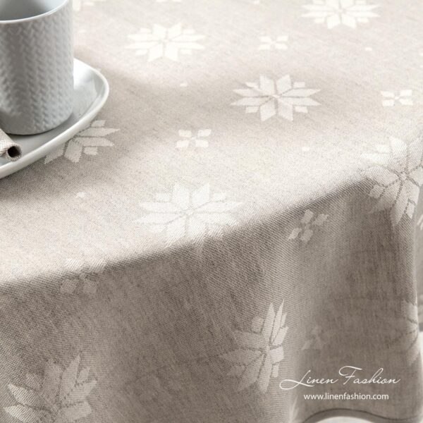 MYSTI Tovaglia rotonda/ovale beige - immagine 3