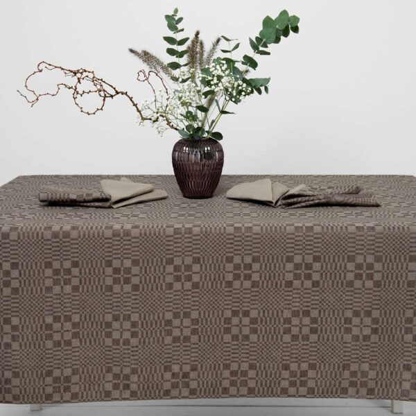 WILLOW Tovaglia marrone - immagine 2