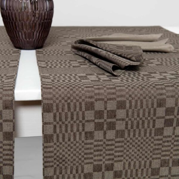 WILLOW Runner da tavola marrone - immagine 3