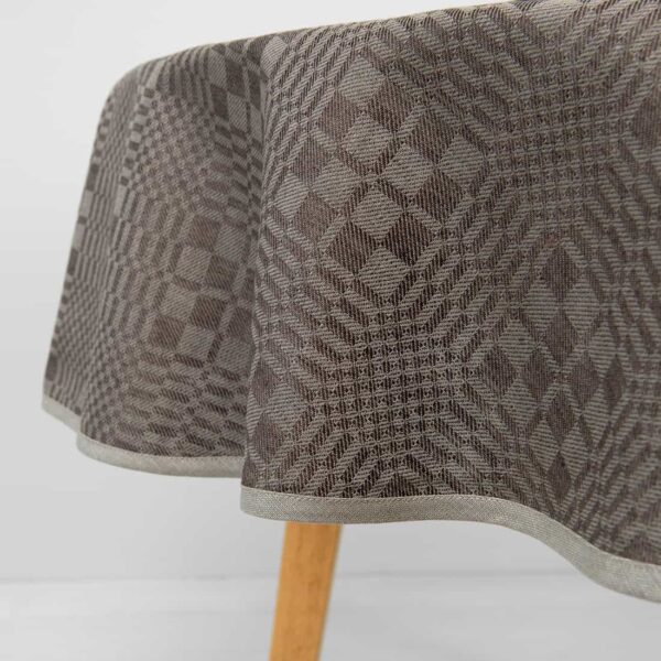 WILLOW Tovaglia rotonda/ovale marrone - immagine 4