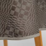 WILLOW Tovaglia rotonda/ovale marrone