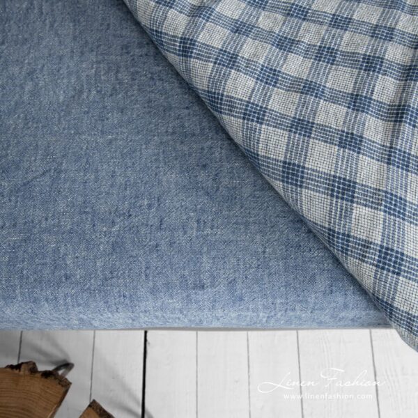 NAUTIC blue fitted sheet
