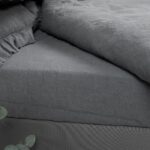 PROVANCE Biancheria da letto grigio scuro