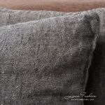 LEILA Copricuscino grigio