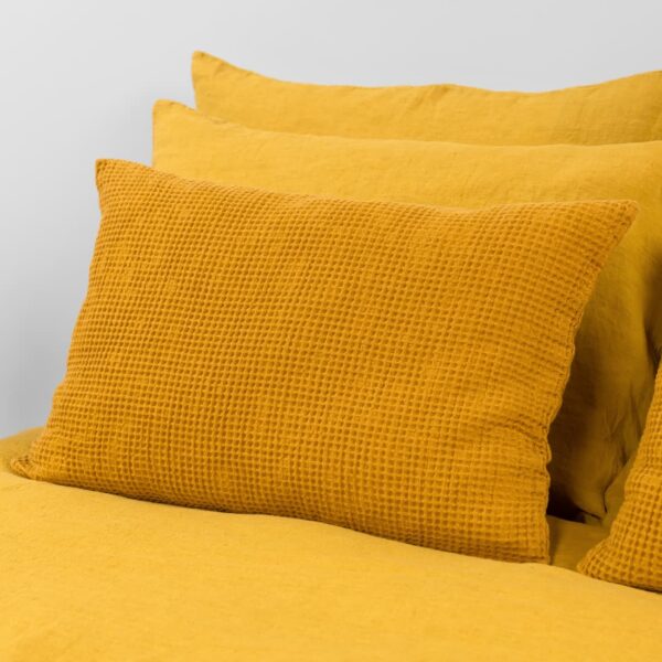 BINGO Copricuscino giallo senape