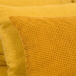 BINGO Copricuscino giallo senape