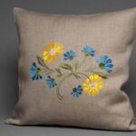 DAISY Copricuscino lino naturale