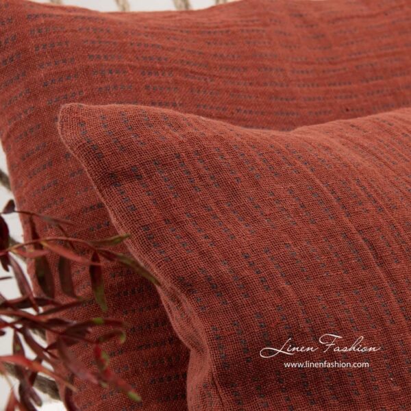 TERRA Copricuscino rosso - immagine 2